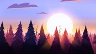 Gravity Falls (Sunset)